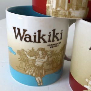 Waikiki Hawaii Starbucks Collector's Mug
